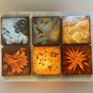 6 Canvas prints 16x16”